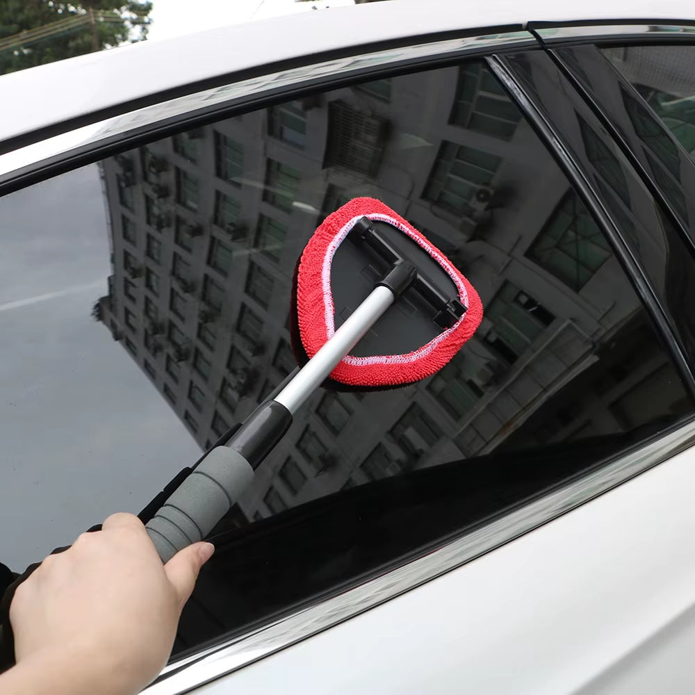 Telescopic Microfiber Car Window Cleaner and Mist Eliminator