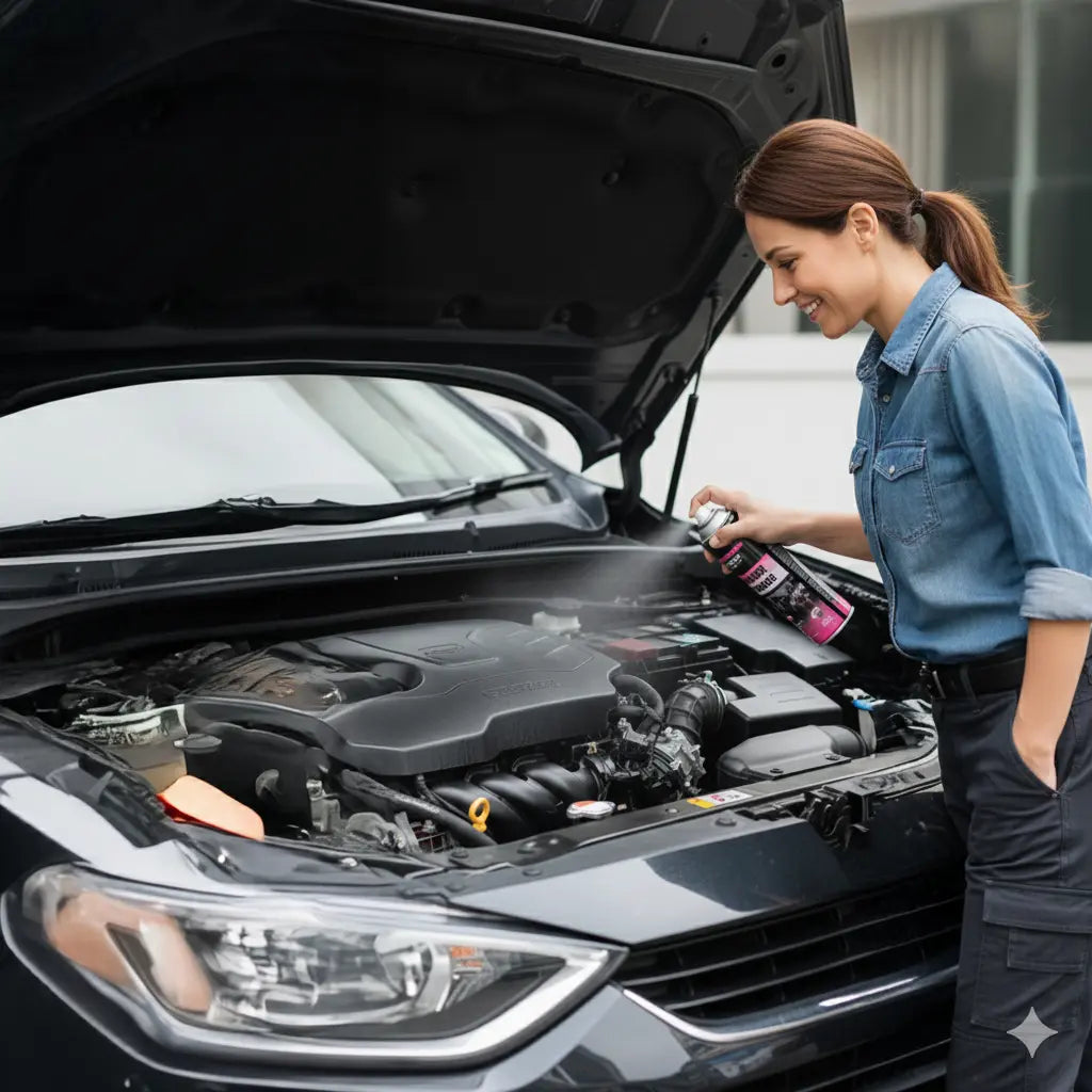 Ultimate Car Interior Polish & Cleaner Spray - 15Oz All-Purpose Detailer for Leather, Plastic, Rubber & Metal, Decontamination, Renewal & Protection, Vehicle Detailing Essential