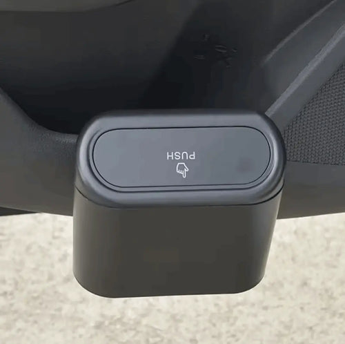 Black Mini Car Trash Can