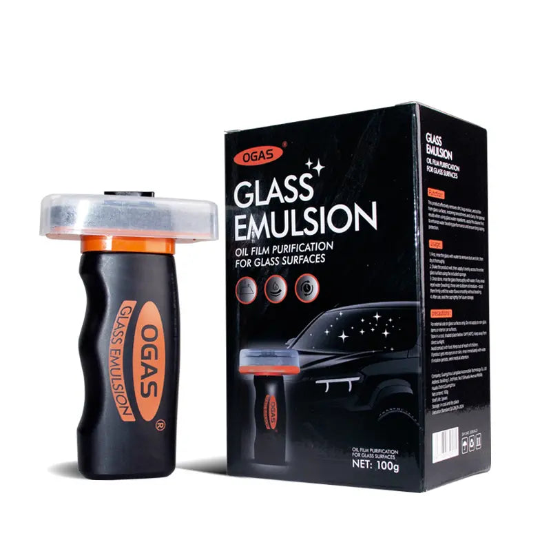 Ogas Automotive Handheld Oil Flmr Cream,Glass Decontaminationwithouttraces,Window Oil Film Cleaning,Fastcleaning, Compactand Easy to Cary-100G Degreaser Cleaner