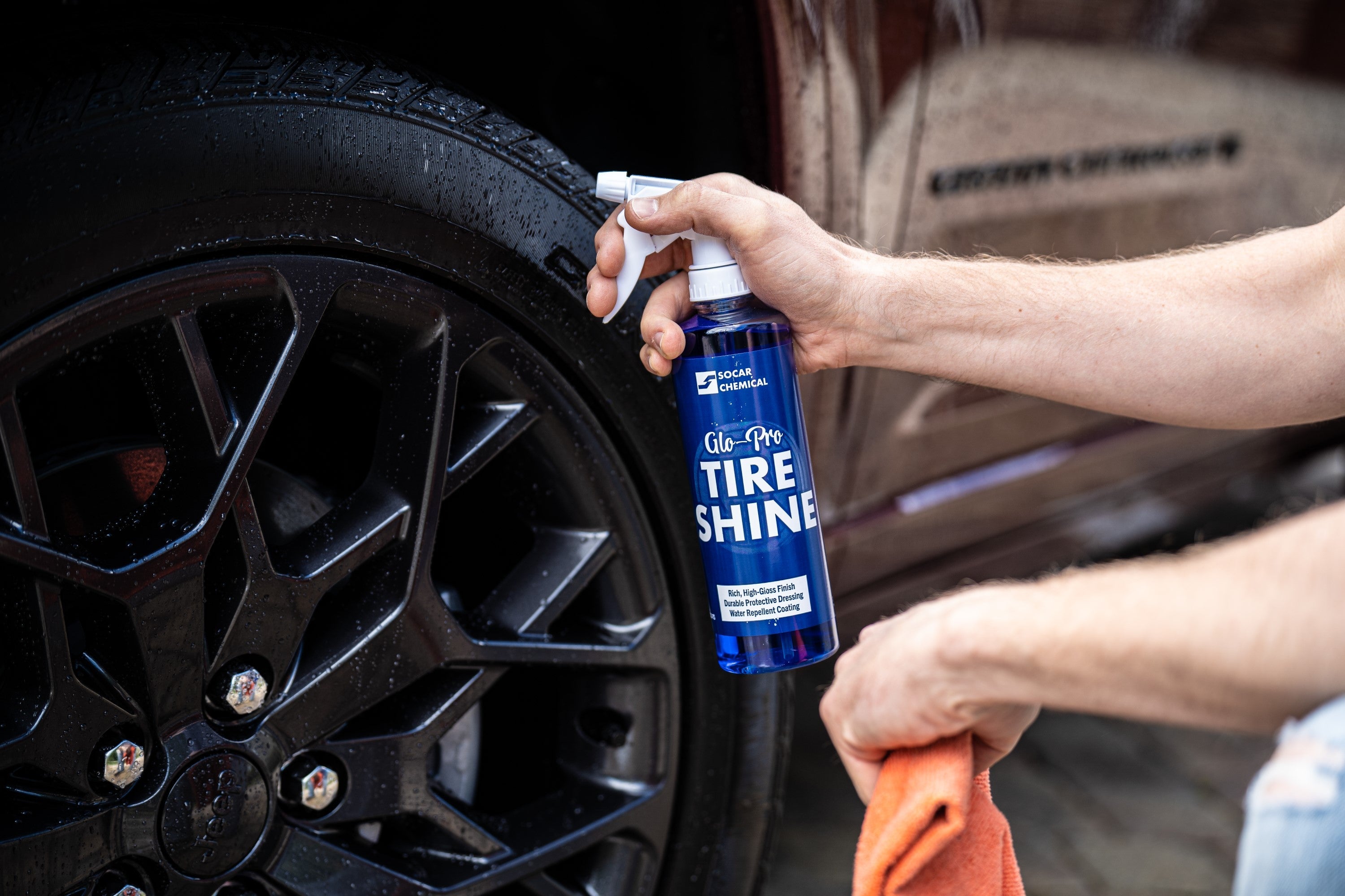 Eye Candy Extreme Tire Shine - High Gloss, Solvent, Wet Look Tire Shine