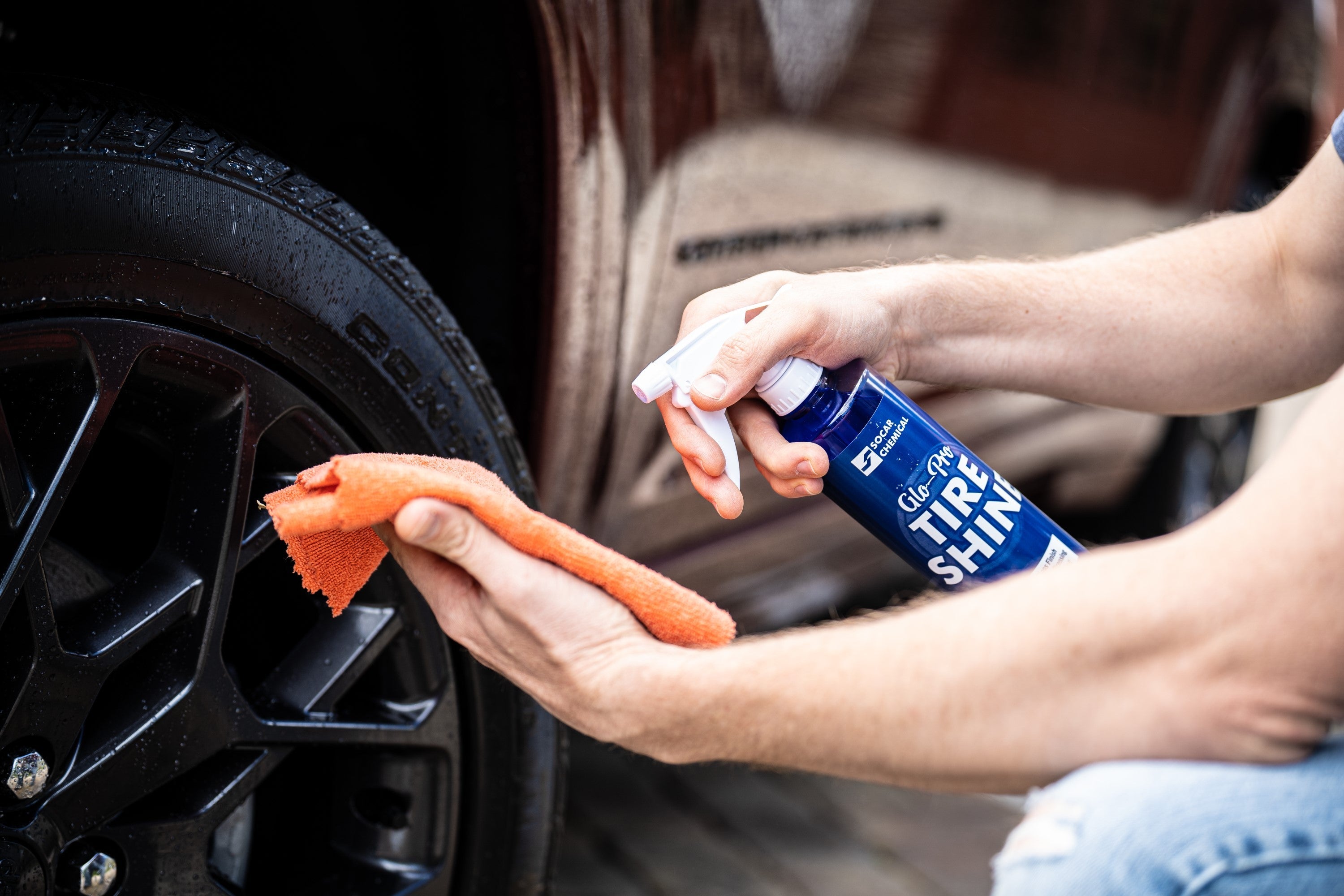 Eye Candy Extreme Tire Shine - High Gloss, Solvent, Wet Look Tire Shine