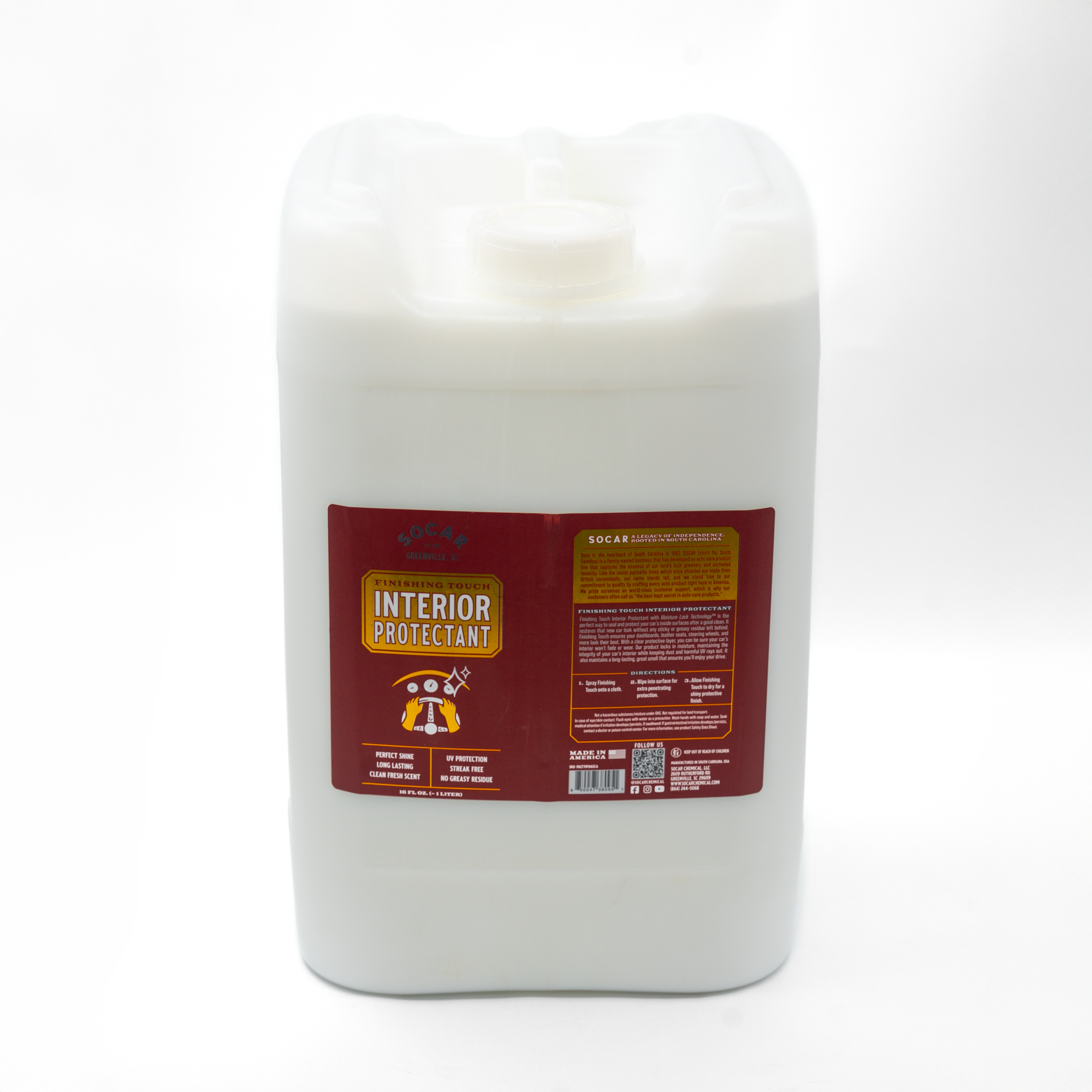 Finishing Touch Interior Protectant with Moisture Lock Technology™