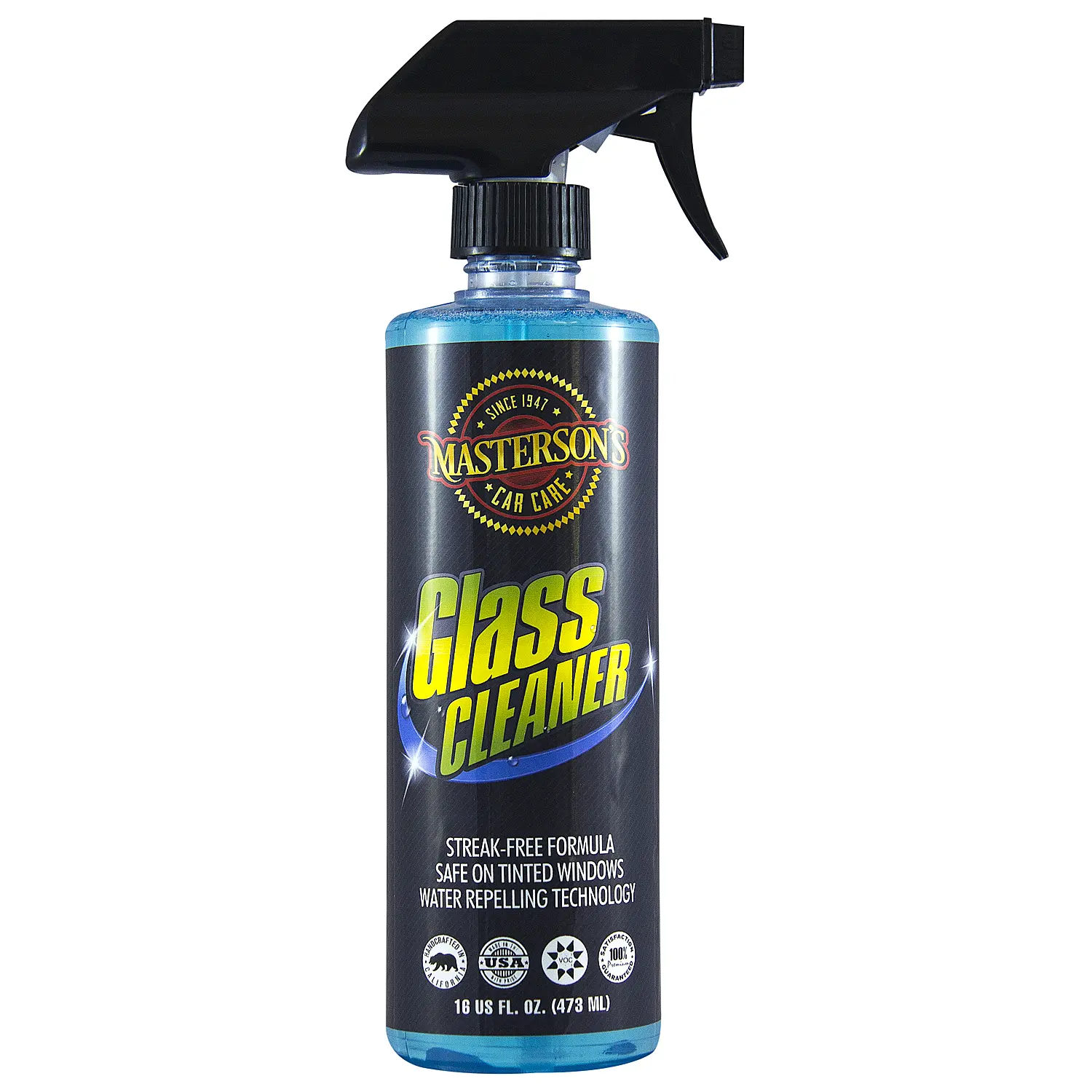 Masterson'S Car Care Glass Cleaner (16 Oz)  Streak-Free Shine Safe for Clear and Tinted Windows