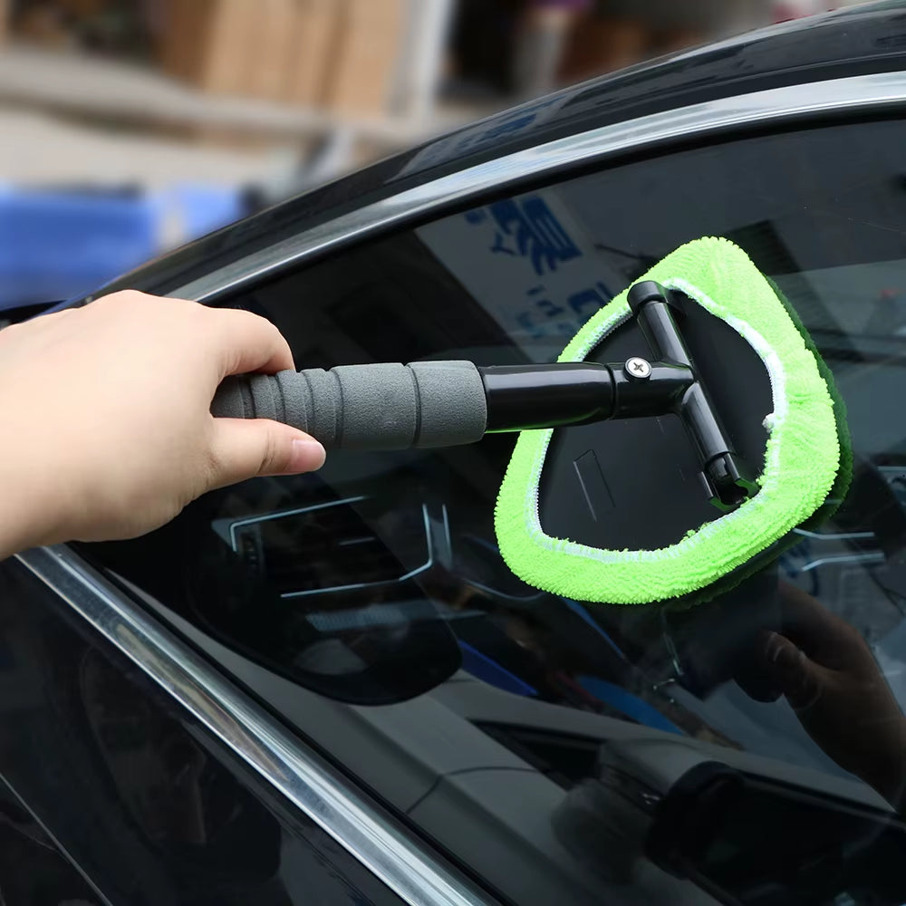 Telescopic Microfiber Car Window Cleaner and Mist Eliminator