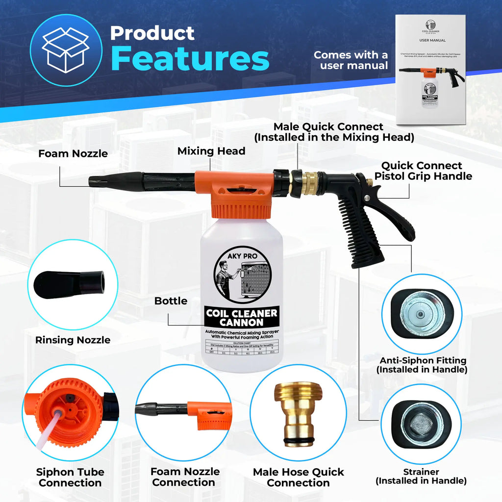 AKY PRO - Coil Cleaner Cannon